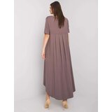 RUE PARIS Dress-RV-SK-R4889.09-brown | shoptok.hr