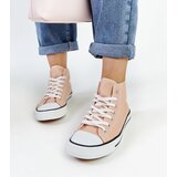 Gemre Light Pink High-Top Sneakers Eliska | Shoptok.si