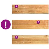  Podloge za stopnice 16 kosov rjave 100x30x2 cm trdna hrastovina | Shoptok.si
