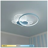  Brilagi - LED dečije plafonsko svetlo LOVE LED/48W/230V 3000/4500/6000K plavo | Eponuda.com