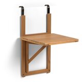 Kave Home zidni sklopivi balkonski stol od bagremovog drveta Amarilis | shoptok.hr