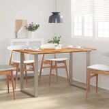vidaXL Blagovaonski stol od masivnog bagremovog drva 140 x 70 x 76 cm | shoptok.hr