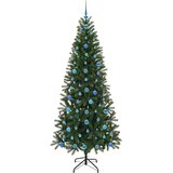  Umjetno božićno drvce Zelena 210 cm PE i PVC | shoptok.hr