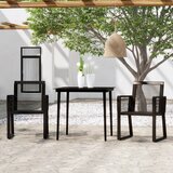  3-dijelni vrtni blagovaonski set crni | shoptok.hr