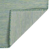  Vanjski tepih ravnog tkanja 80 x 150 cm tirkizni | shoptok.hr
