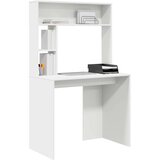  Stol s policom Bijelo 91 x 50 x 149 cm Konstruirano drvo | shoptok.hr