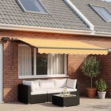  Povlačivi tende Pijesak 450 × 300 cm Tkanina i Aluminij | shoptok.hr