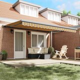 Tenda Retraktilna tenda Rumena in Siva 400 × 300 cm, (5000207085) | Shoptok.si
