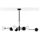 Jupiter 1998 - Luster na stalku MOKA 4xGU10/10W/230V + 4xG9/10W/230V crna/bela | Eponuda.com