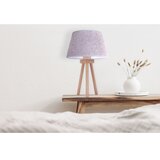  Duolla - Stona lampa BOUCLE 1xE27/15W/230V Ø 28 cm siva/drvo | Eponuda.com