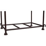Eichinger okvir za zlaganje, dxšxv 1430 x 870 x 700 mm, z 1 prečno cevjo, čokoladno rjave barve | Shoptok.si