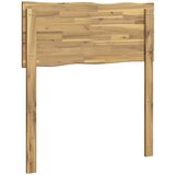  Uzglavlje s prirodnim rubom ROSTOCK Bijela 75 cm | shoptok.hr
