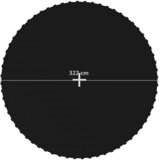  Podloga za skakanje od tkanine za okrugli trampolin od 3,66 m | shoptok.hr