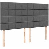  Otomanski okvir kreveta s madracima tamnosivi 200x200cm tkanine | shoptok.hr