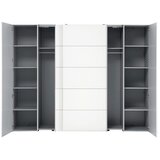 MID.YOU Omara Za Oblačila Narago, Bela | Shoptok.si