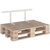  Naslonjalo za kavč iz palet belo 110 cm železno, (20707686) | Shoptok.si