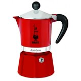 Bialetti 0004963 Rainbow crvena - 6 šoljica | shoptok.hr