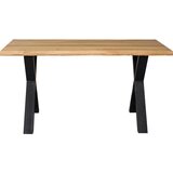 M&amp;ouml;max Pisalna Miza Oak, Masiven Hrast, 140x60 Slike