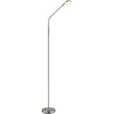 Globo 58504SN - LED podna lampa SILVIO sa dodirnim prigušivačem LED/6,5W/230V mat hrom | Eponuda.com