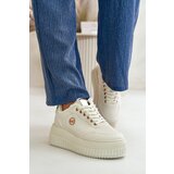 Boto PM1 Sneakers Women's Sports Shoes Insulated On Massive Sole Beige Ardiela | Shoptok.si