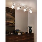 Eglo davida spot/4, led, gu10, 4x5w, 4x400lm, hrom/bela 9KDN9Q3 | Eponuda.com