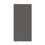 vidaXL Plisirana žaluzija črna 65x100 cm Širina tkanine 64,4 cm | Shoptok.si