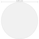  Zaštita za stol prozirna Ø 120 cm 1,6 mm PVC | shoptok.hr