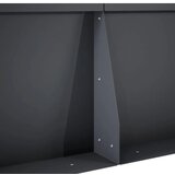  Zid za zadržavanje 4 kom. 100 x 100 x 40 cm Čelik Antracit - Antracit 100 x 100 x 40 cm | shoptok.hr