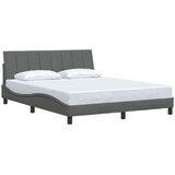 vidaXL okvir za krevet bez madraca tamnosivi 160x200 cm od tkanine | shoptok.hr