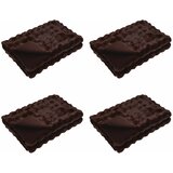  Protuklizna deka od umjetnog zečjeg krzna Olite 4 pcs Kamel | shoptok.hr