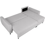 MID.YOU KOTNA SEDEŽNA GARNITURA, mikrovlakna siva | Shoptok.si