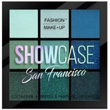 Fashion Make Up Senčila in podlage Lidschattenpalette Showcase - 06 San Francisco Modra Cene