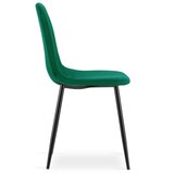  PADVA stolica - zeleni baršun / crne noge x 2 | shoptok.hr