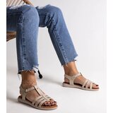 Gemre White eco leather sandals Grimalda | shoptok.hr