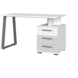 Jela PISALNA MIZA ARC -Bela mat lak/perla siva mat lak | Shoptok.si