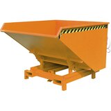 eurokraft pro Prekucna posoda za velike obremenitve, prostornina 2,1 m³, nosilnost 4000 kg, oranžna RAL 2000 | Shoptok.si