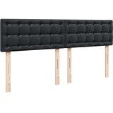 vidaXL Otomanski okvir kreveta s madracem crni 160x200cm umjetna koža | shoptok.hr
