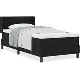  Postelja boxspring z vzmetnico z vzmetnico Črna 80 x 200 cm, (5000125992) | Shoptok.si