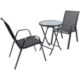 Gardenson SET ZA BALKON kovina, steklo antracit Slike