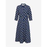 Orsay black and Blue Ladies Patterned Dress - Women Cene