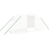  Staklenik s čeličnim okvirom bijeli 8 m² 4 x 2 x 2 m | shoptok.hr