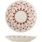 Bloomingville Krem desertni tanjur s božićnim motivom od kamenine ø 16 cm Jolly – | shoptok.hr