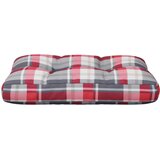  Jastuk za palete crveni karirani 60 x 40 x 12 cm od tkanine | Eponuda.com