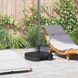 vidaXL Osnova za suncobran 28 kg s pijeskom ili 24 L vode Cijene