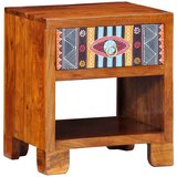  Kreveta Šareni 40 x 35 x 45 cm Masivno bagremovo drvo | shoptok.hr