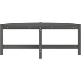  Stolić za kavu sivi 118 x 63 x 45 cm od masivne borovine | shoptok.hr