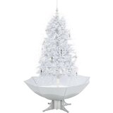 In Novoletna jelka s sneženjem in podstavkom bela 170 cm | Shoptok.si