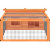  Kavez za zečeve smeđi 117,5 x 97 x 47,5 cm od masivne borovine | Eponuda.ba