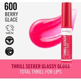 Rimmel London Rimmel Thrill Seeker Glassy Gloss 600 Berry Glace 10 ml | shoptok.hr
