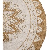  Tepisi za područja Prirodna boja s bijelim otiskom 205 x 305 cm | Eponuda.com